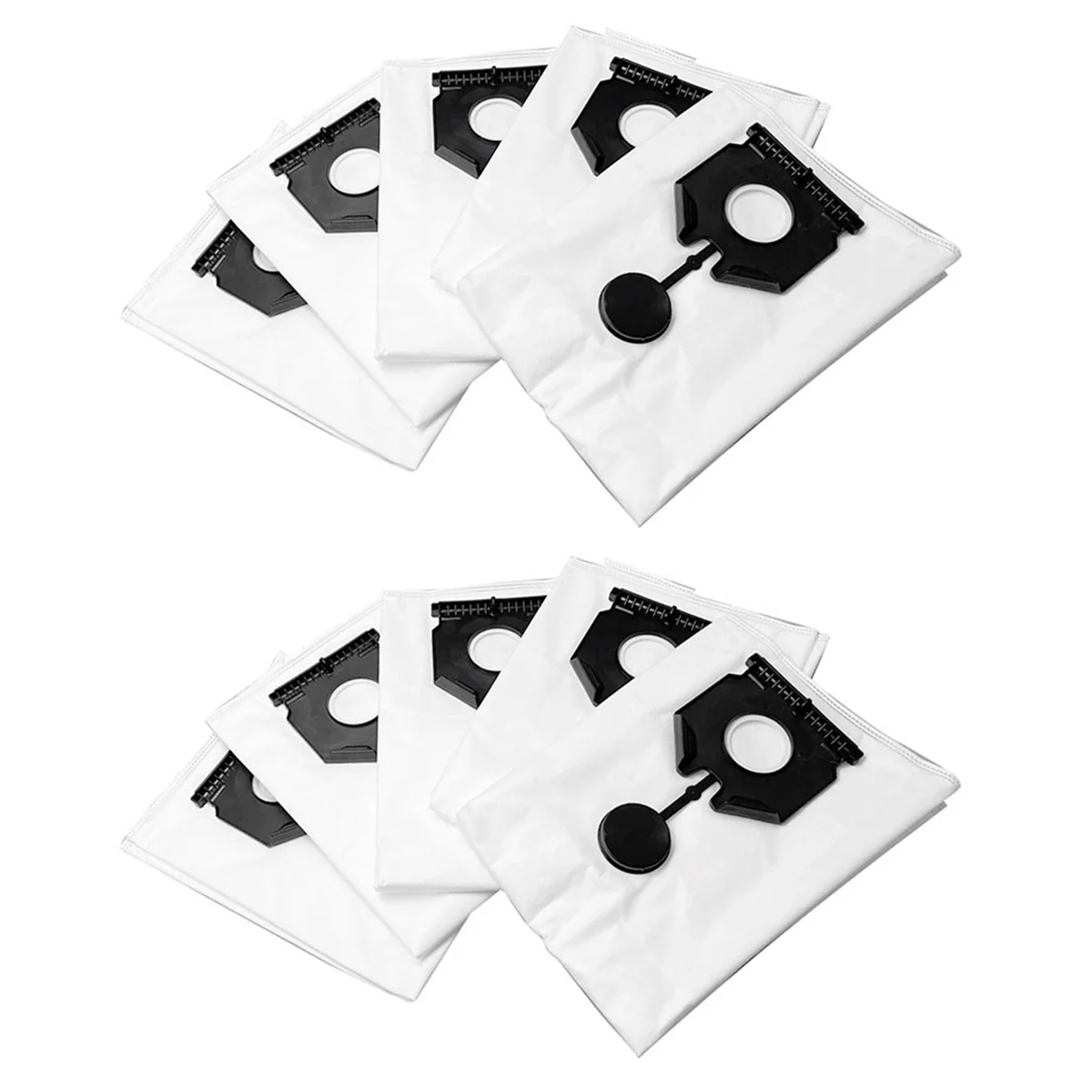 Tfbc 10 pçs sacos de aspirador de pó para 2.889-154.0 nt 30/1 30l aspirador de pó sacos de pó suprimentos domésticos ferramentas de limpeza