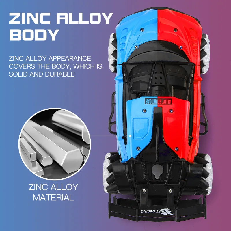 1:14 rc carro de plástico modelo rc drift carros 2.4g liga dublê elétrico controle remoto carro luz música spray carro crianças brinquedos