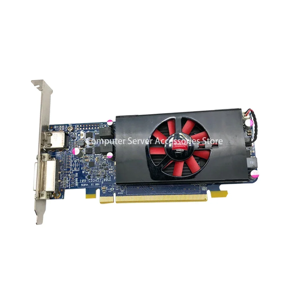 Placas Gráficas de Jogos Originais hd 7570 Hd7570 1g d5 128 Bits Cartão de Faca Dvi dp Suporta 4k Pci-e 16x Hd7570 Série