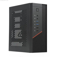 Mini ITX 1U Motherboard Power Supply for Small Form Factor 4.2L HTPC Computer Chassis SKTC A09P