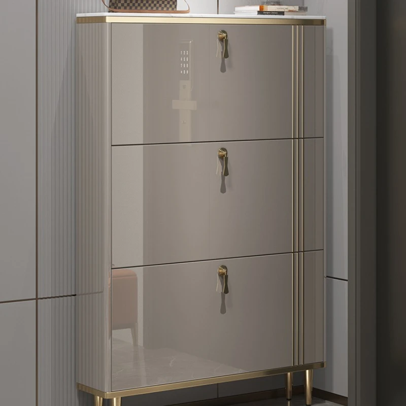 Vertical Stand Shoe Cabinets Disinfecting Bedroom Drawer Patio Shoe Cabinets Folding Nordic Armoires De Salon House Furnitures - Image 5