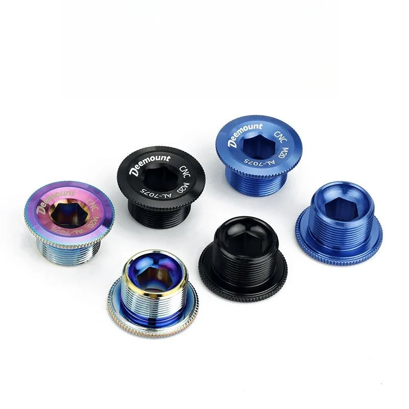 

Bicycle crank screw BB axle screw Mountain bike integrated tooth disc crank cover M15M18M19M20