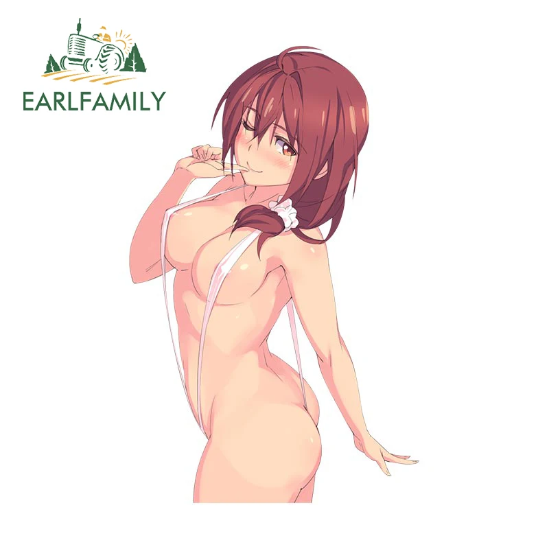 

EARLFAMILY 13 см x 8,3 см для живидред, управление автомобилем, водонепроницаемые аниме наклейки, бампер, солнцезащитный, холодильник, виниловые окна