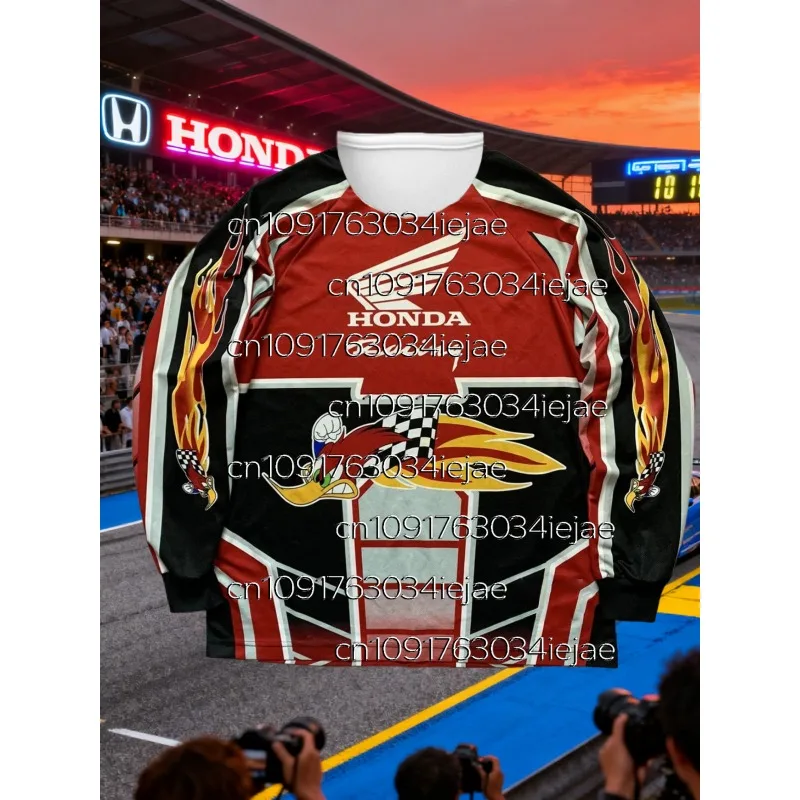 

2026 Latest Honda Off-road Motorcycle, Mountain Bike, Downhill Sport, Long Sleeved Top, Daily Quick Drying Breathable Clothing