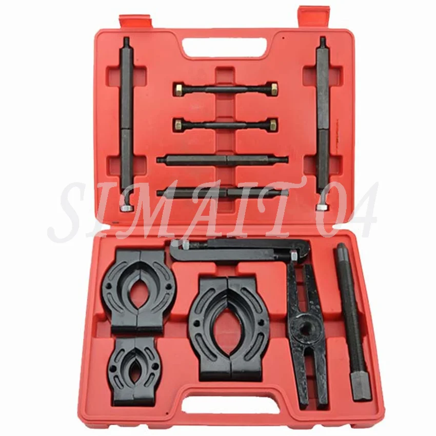 50-120mm Automobile Gearbox Bearing Remover Transmission Dismounter 3 Plate Chuck Disassemble Auto Repair Tools Kit Set