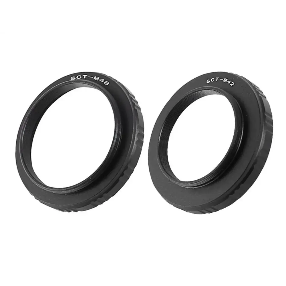 

SCT to M42/ M48 Thread Adapter Ring for Schmidt-Cassegrains Telescope Astrophotography