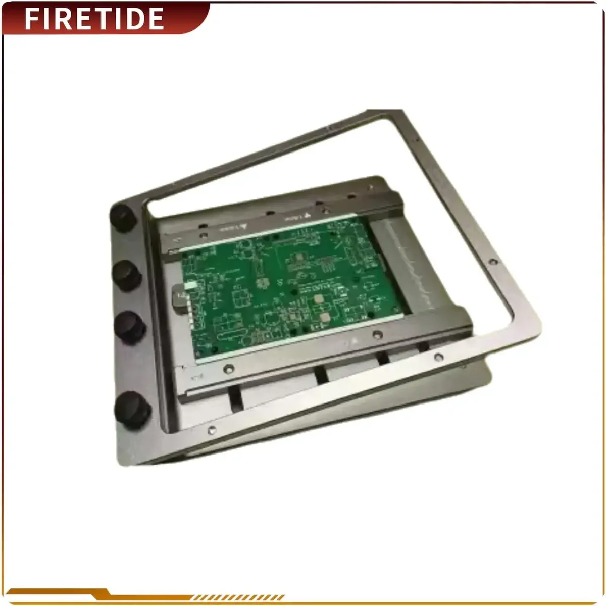 Upgrade Version PCB Tin Brushing Fixture CNC Solder Paste Stencil Fixture-Mini Steel Stencil Printing Jig for PCB Assembly