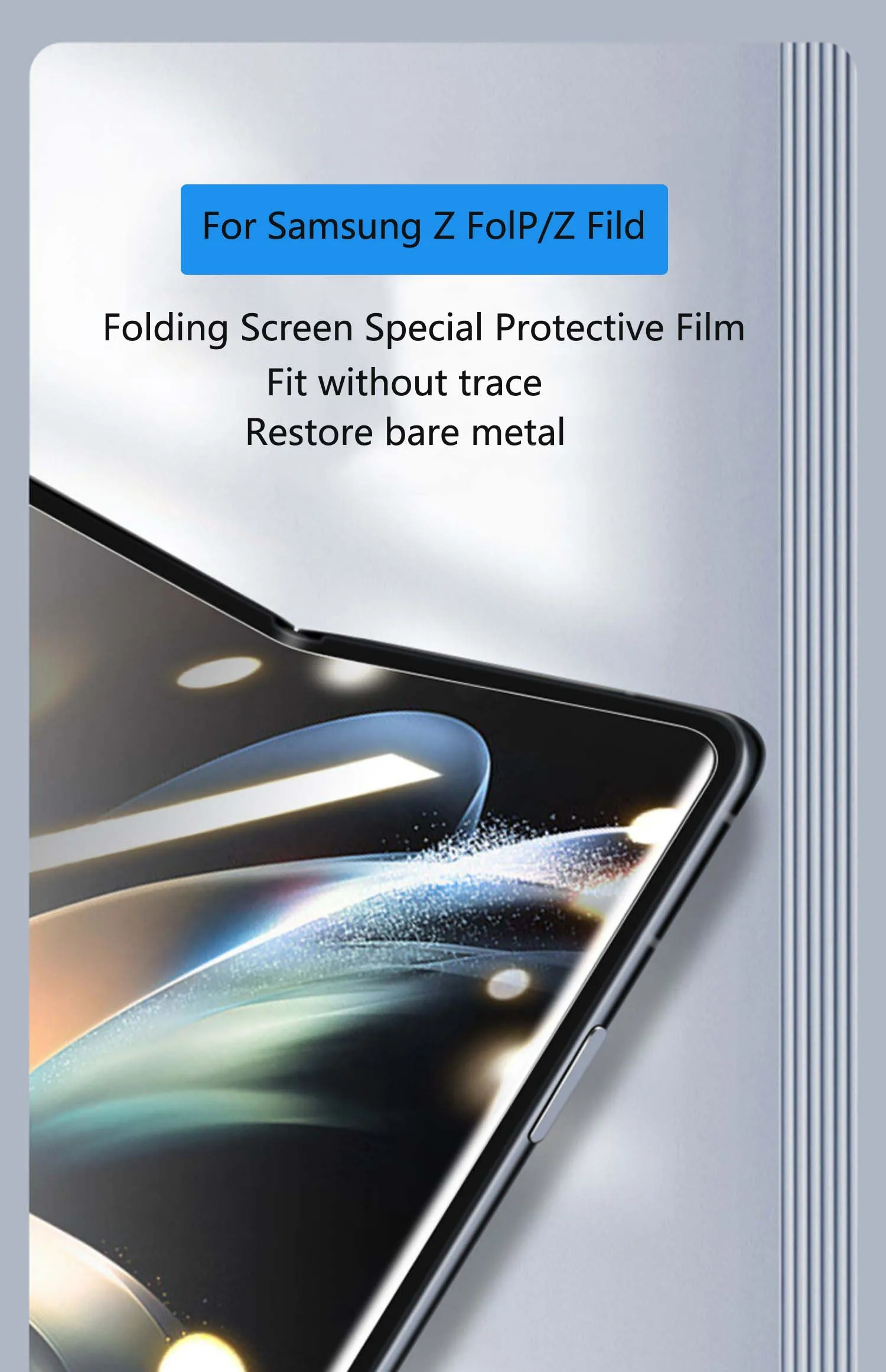 ZFlip4 ZFold5 P50Pocket Matte Screen Protector For Samsung ZFold4 Mate XS2 XFold Privacy Soft Hydrogel Film Mix Fold2/3 Magic V