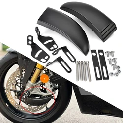 For BMW S1000RR S1000XR SUZUKI GSX-R1000 KAWASAKI Honda CBR650R Front Disc Cooling Air Ducts Brake Caliper Cooler Mounting Kit
