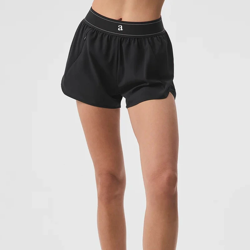 

2025 Straight Pipe Casual Trousers Low Rise Sports Palazzo Pants for Women Comfortable Gym Wear Black