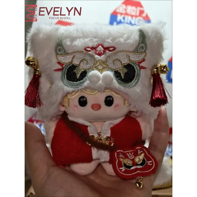 Evelyn Ropa de muñeca de algodón de 10CM, sombrero, conjunto de bolsa, lindos accesorios de decoración de muñecas, juguetes para niños