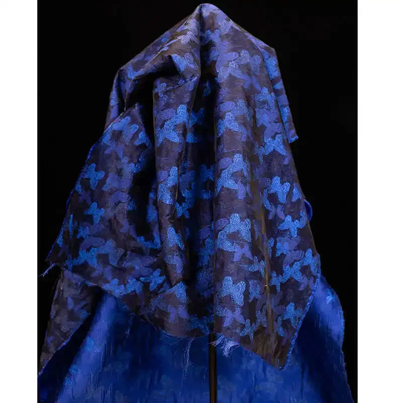 

Жаккардовая ткань Cheongsam Tang Style DIY Одежда Модная одежда Швейная ткань для двора Diy Ткань для шитья Метры оптом