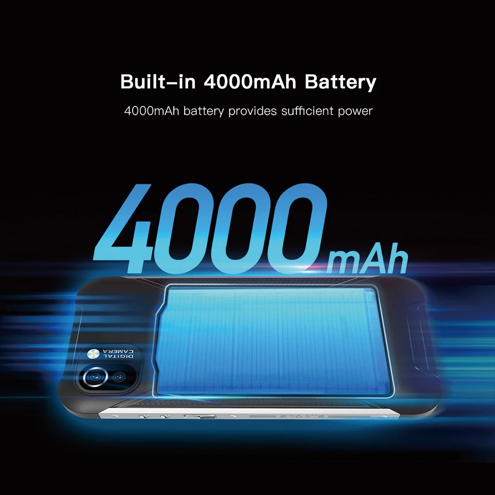 هاتف ذكي UNIWA W555 بشاشة 5.71 بوصة HD + شاشة قطرة الماء 3 جيجابايت + 32 جيجابايت أندرويد 12 الإصدار العالمي للهواتف المحمولة 4G متينة