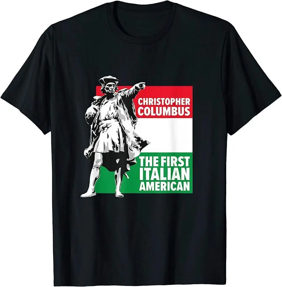 

New Columbus Day - Italian Pride Unisex Funny T-Shirt USA Tee