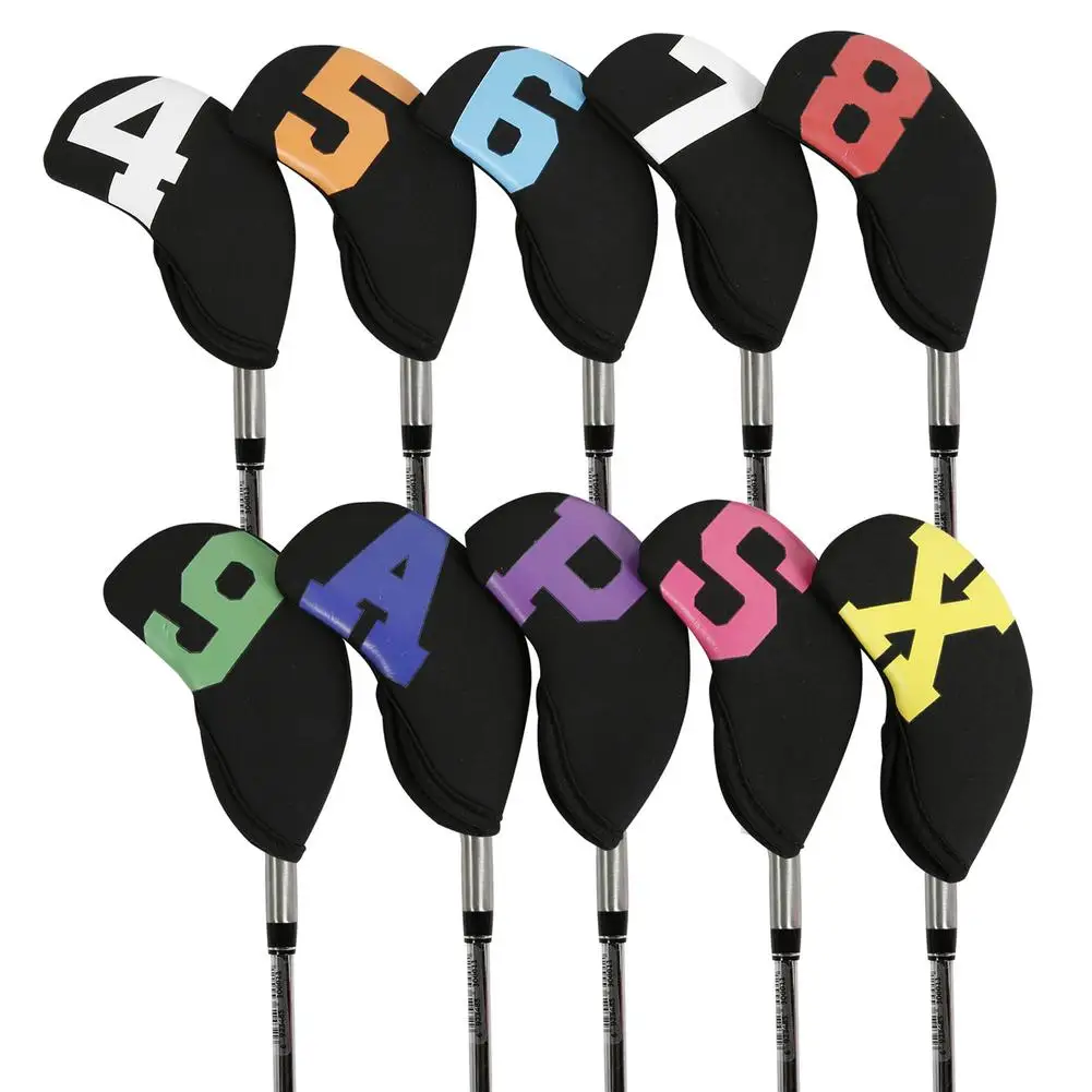 Golf Club Head Covers Protector With Number Tags Anti-scratch Golf Headcover Outdoor Sports Golf Accessories Drop Shipping