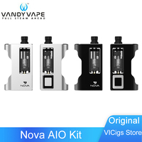 Original Vandy Vape Nova AIO Kit 60W Mod Support External 18650 battery RBA DIY Vape 6ml Side Filling Electronic Cigarette