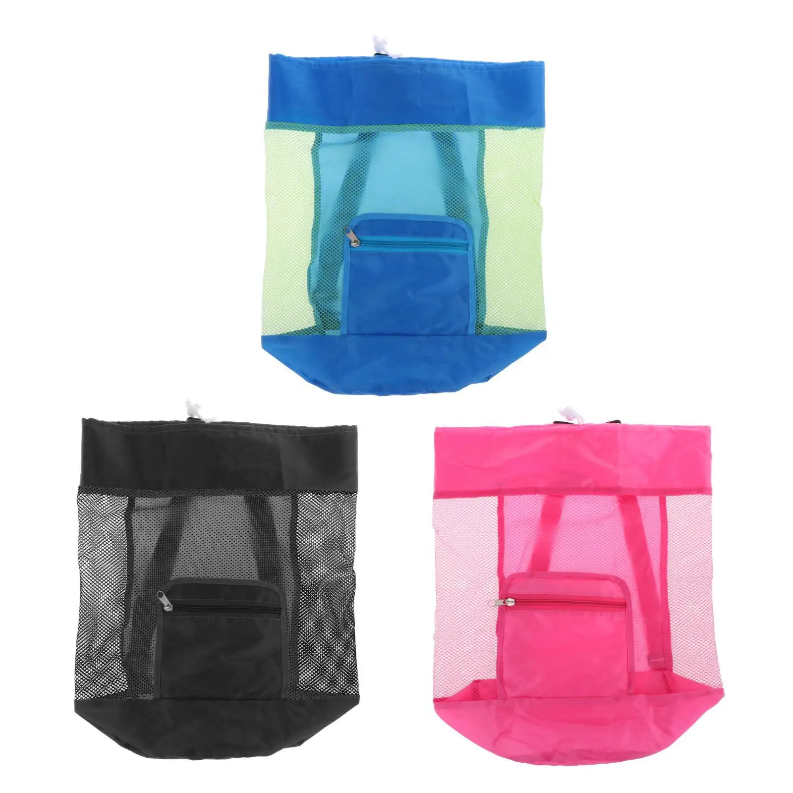 Kids Beach Bag Foldable Portable Sea Shell Bags for Outing Vacation Devices