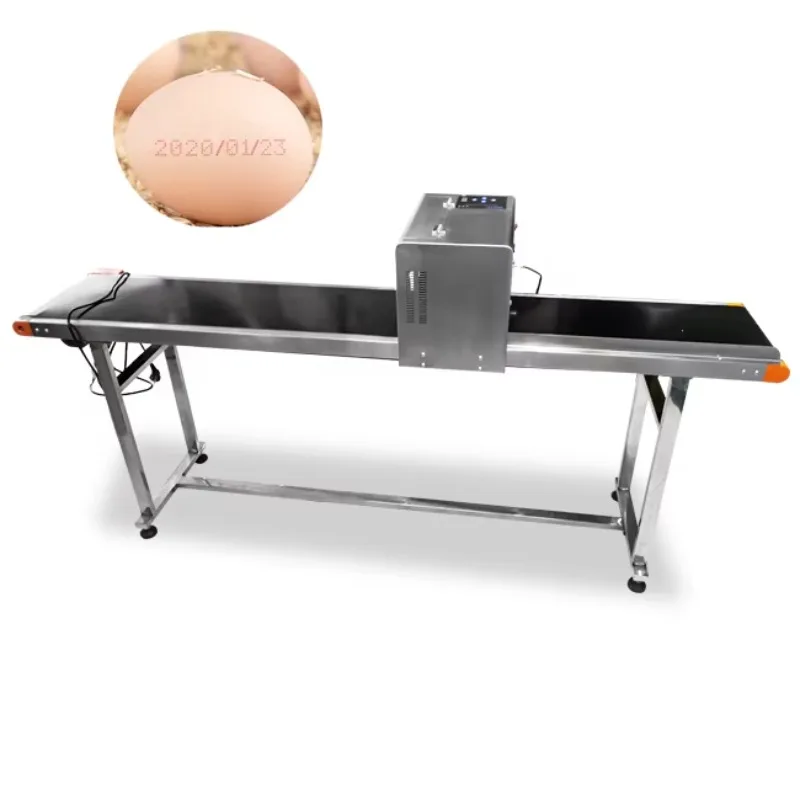 

Bestseller Egg Processing Machine logo Date Coding Automatic Inkjet Egg Printer Egg Printing Machine