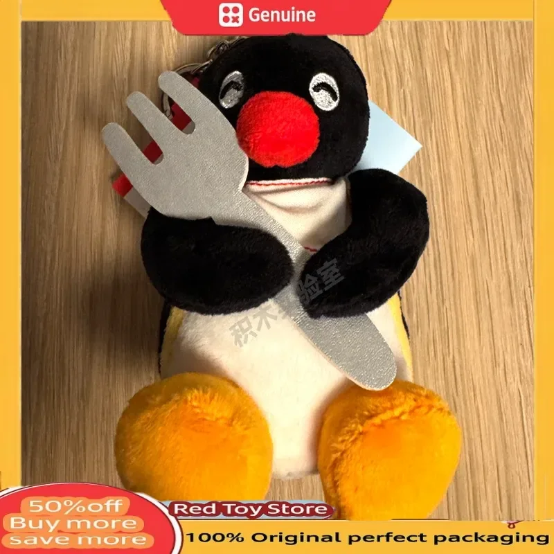 

New Genuine Pingu Plush Series Penguin Kawaii Doll Accessories Gift Cute Penguin Girl Cute Gift Pack Accessories Gift Toys
