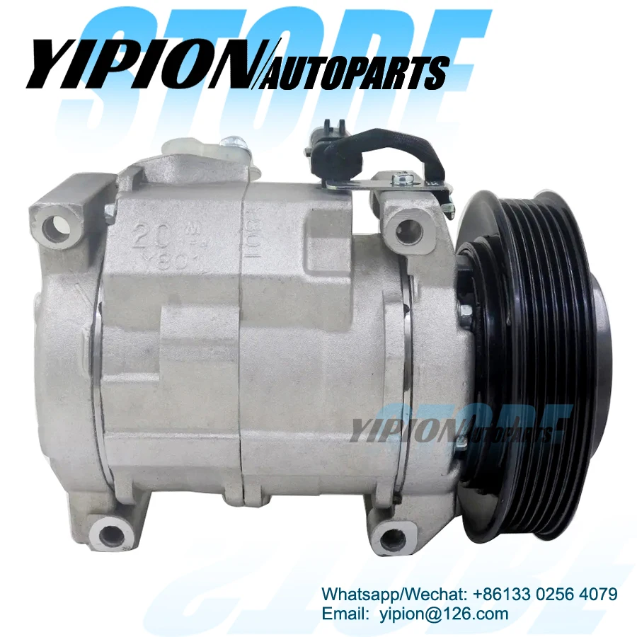 Car AC Air Conditioning Compressor 10S20C For CHRYSLER VOYAGER DODGE CARAVAN 2.4L L4 5005410AA 5005110AA  05005410AD 447220-4973