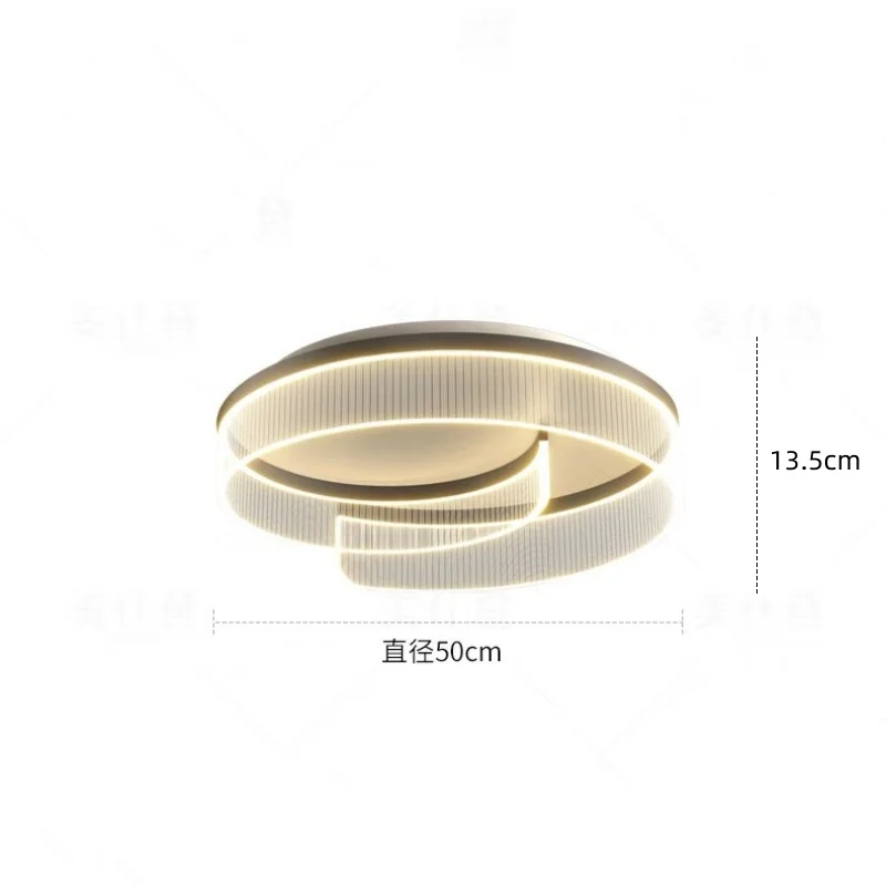 Cream Style Full Spectrum Eye Protection Ceiling Light LED Modern Minimalist Children's Room Bedroom Teahouse Lighting Fixtures