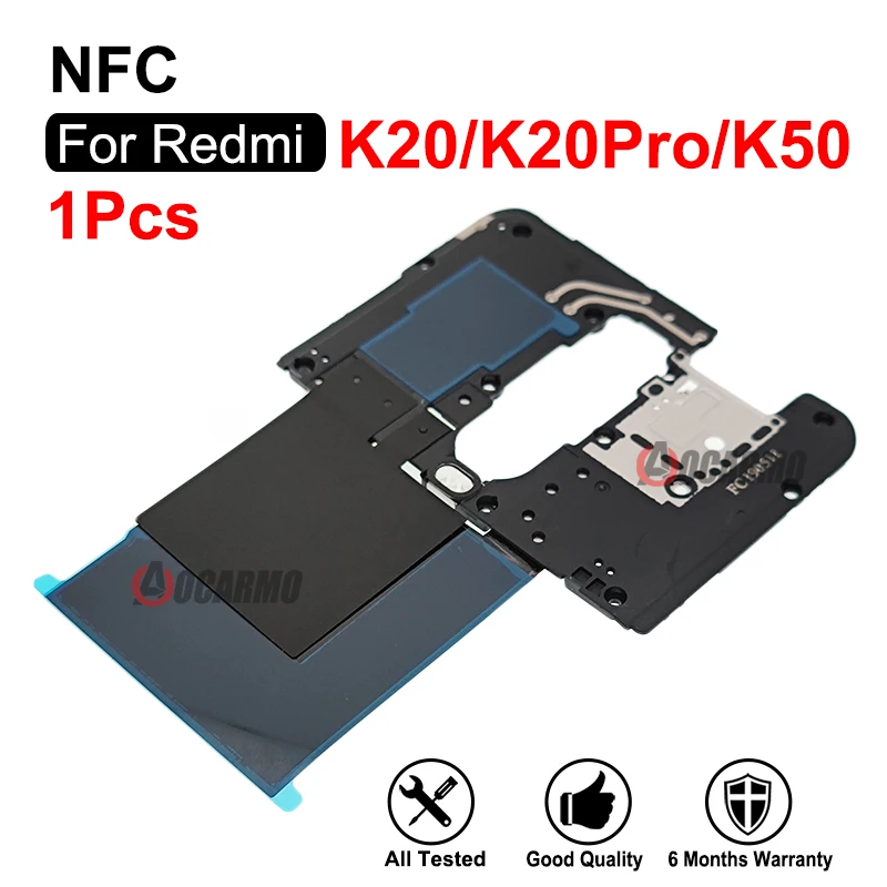 For Redmi K50 Ultra K60 K20Pro Motherboard Cover With Signal Antenna NFC Module Replacement Part For Xiaomi Mi 9T Pro