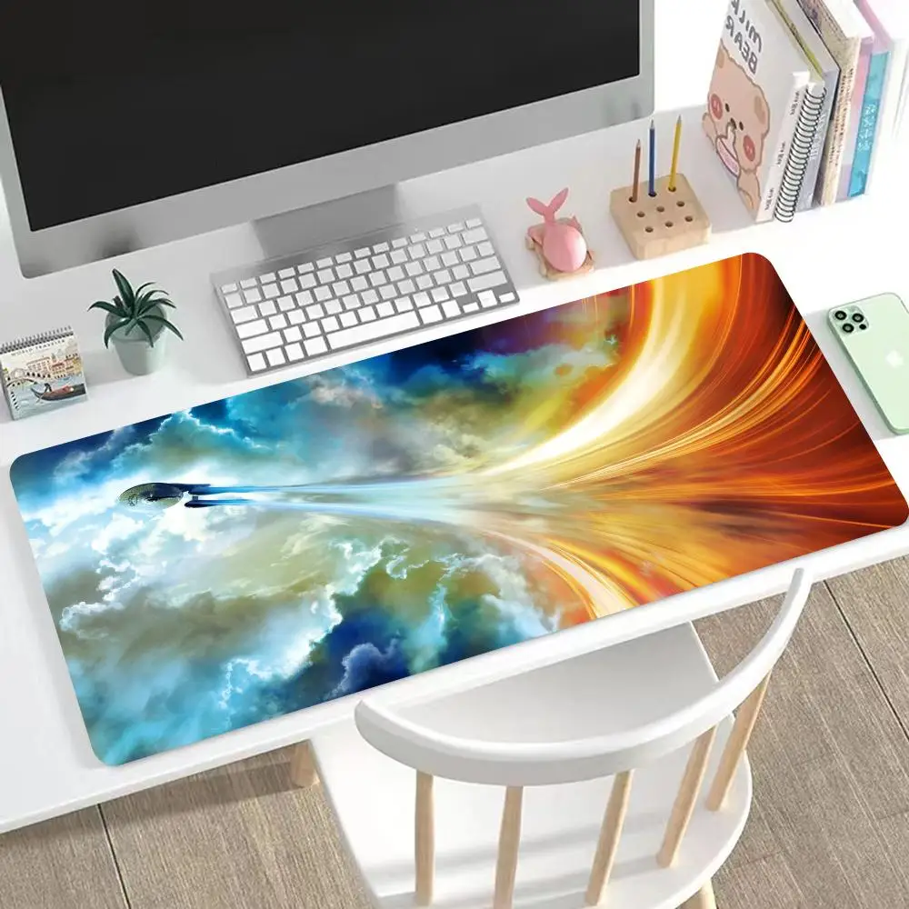 Star Trek Mouse Pad Desk Mouse Pad HD Desk Pad Extended Gaming Keyboard Mat Large XXL Gamer Mouse Pad 90x40 3