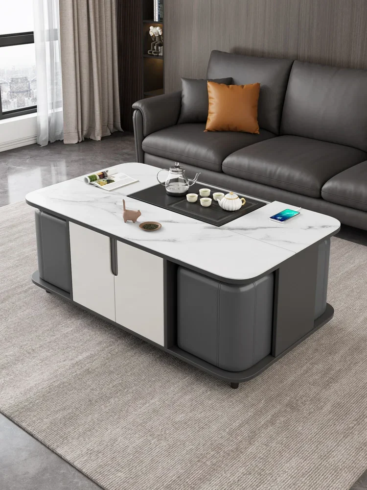 

Rock Plate Интегрированный бытовой электрический подъемник Чайный столик кунг-фу