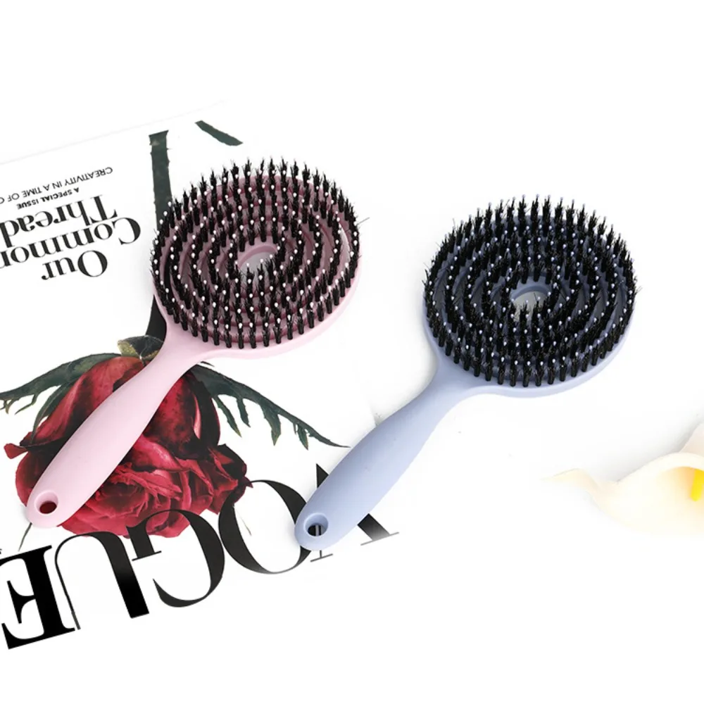 1 Pc Hair Comb Professional Bristle Nylon Massage Detangling Hair Brush For Women Hairbrush Scalp Hairdressing Styling Tools