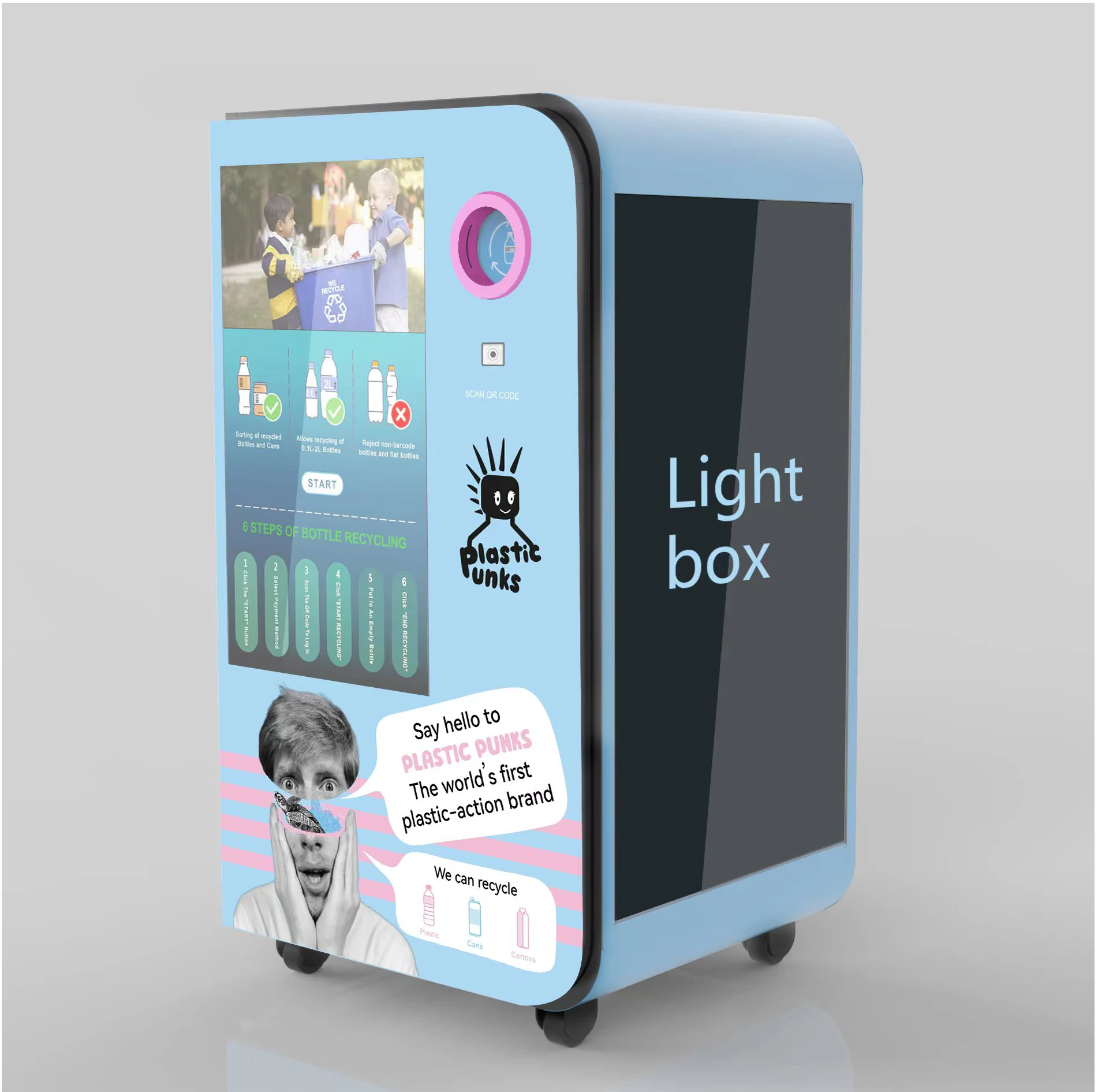 Correlation Vector Machine (RVM) Reverse Vending Machine for Plastic Bottles