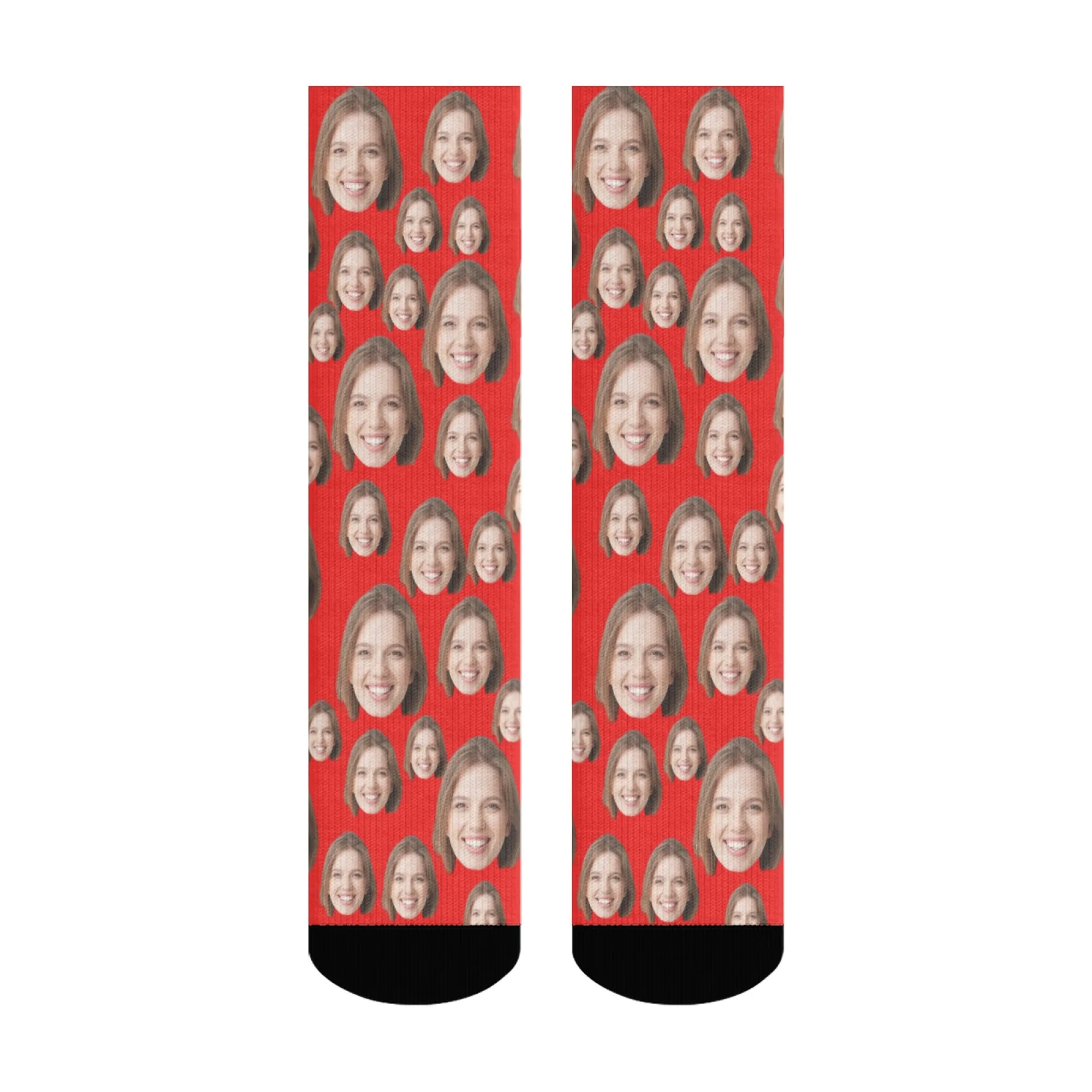 Customized printing of your photos, personalized long socks, colored socks, men\'s women neutral socks, fun and innovative socks,