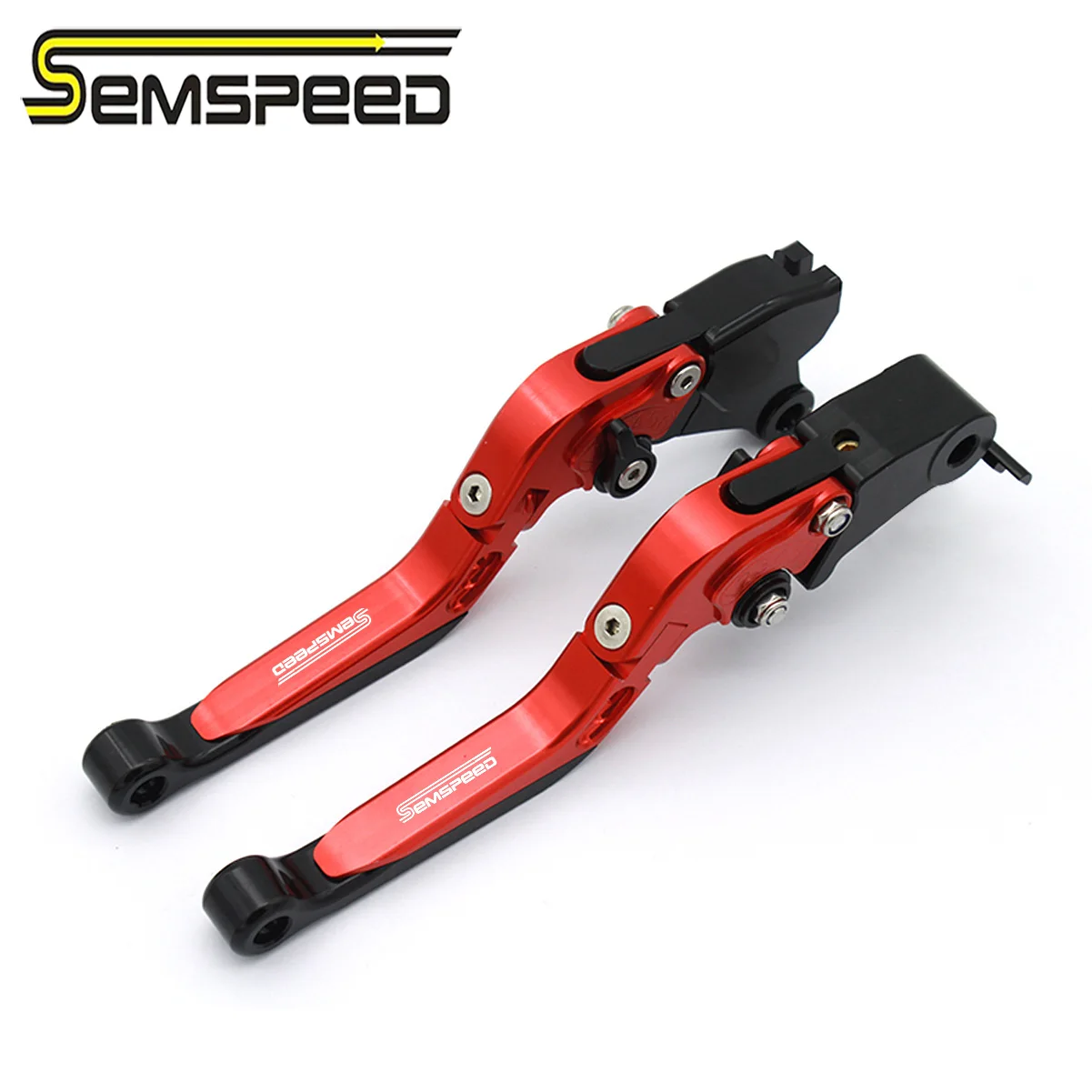 SEMSPEED For CFMOTO 800NK 2023 Motorcycle Adjustable Extendable Foldable Folding Brake Clutch Levers 2PCS Left Right with Logo