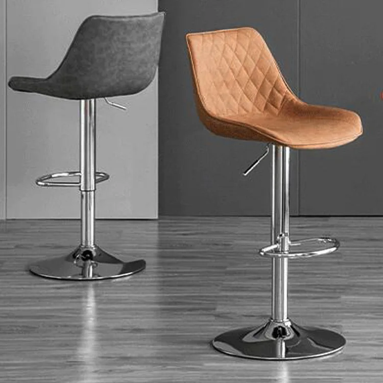 

Modern minimalist lifting and rotating bar chair