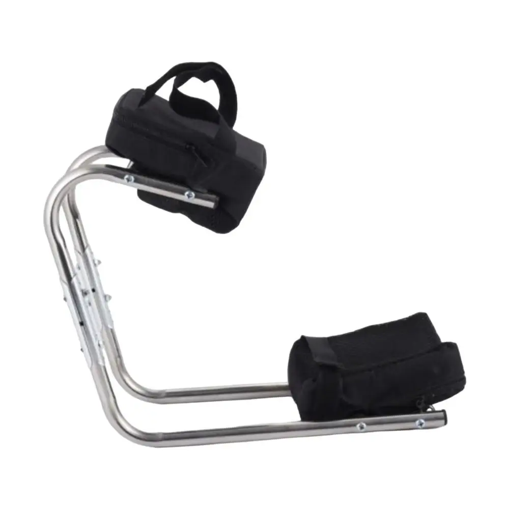 

Sturdy Knee Seat Protector Labor-Saving Ankle Support Garden Knee Seat Stainless Steel Wearable Garden Kneeling Pad