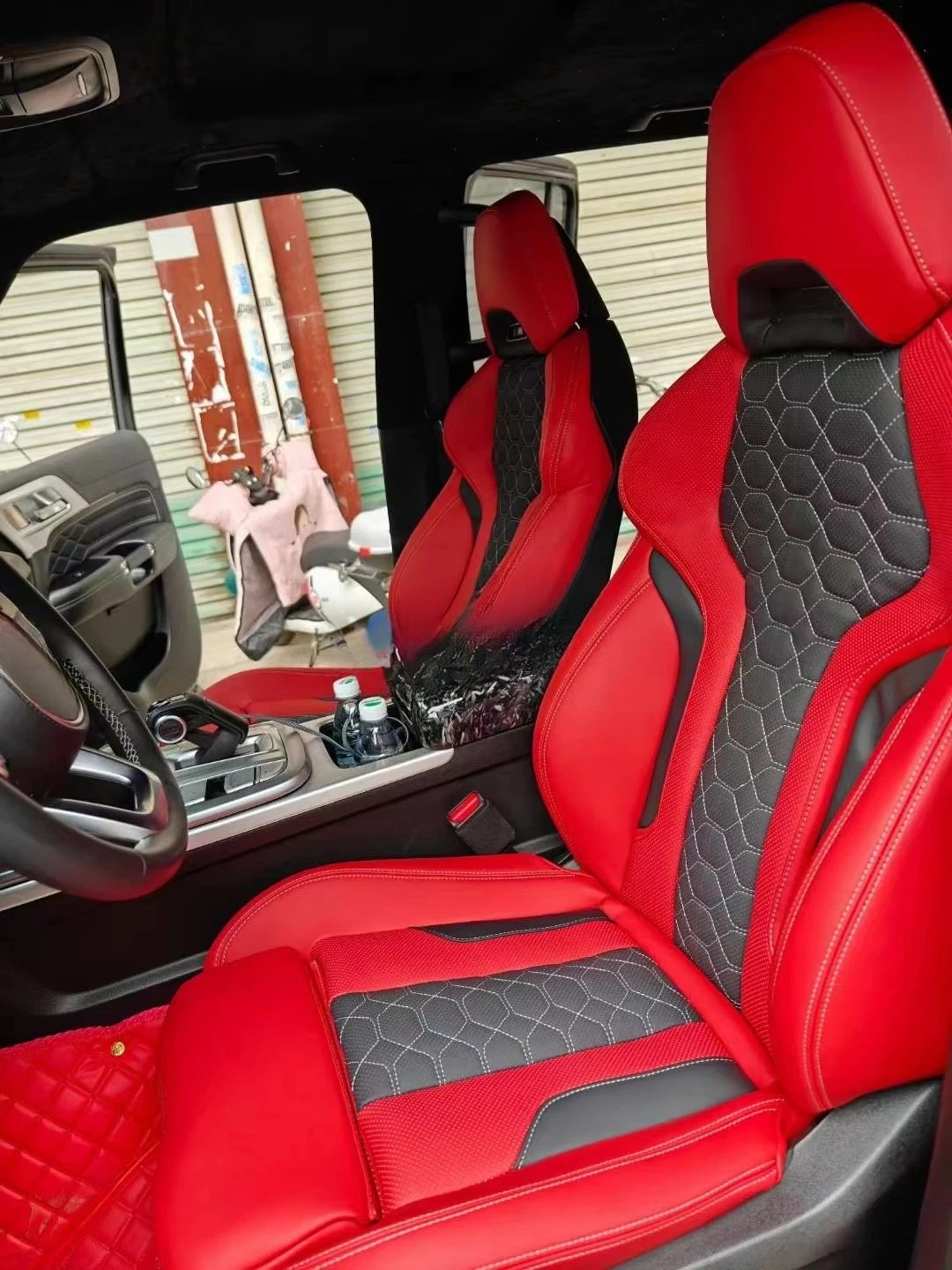 For F30 F80 F10 M3 M5 X3 Upgrade Car Interior Accessories Sports Racing Barrel Seats Custom Leather Cover and Sponge Seats