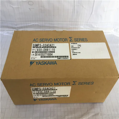 

* Точечные продажи * Совершенно новый оригинальный серводвигатель Yaskawa SGMPS-02ACA21 на складе