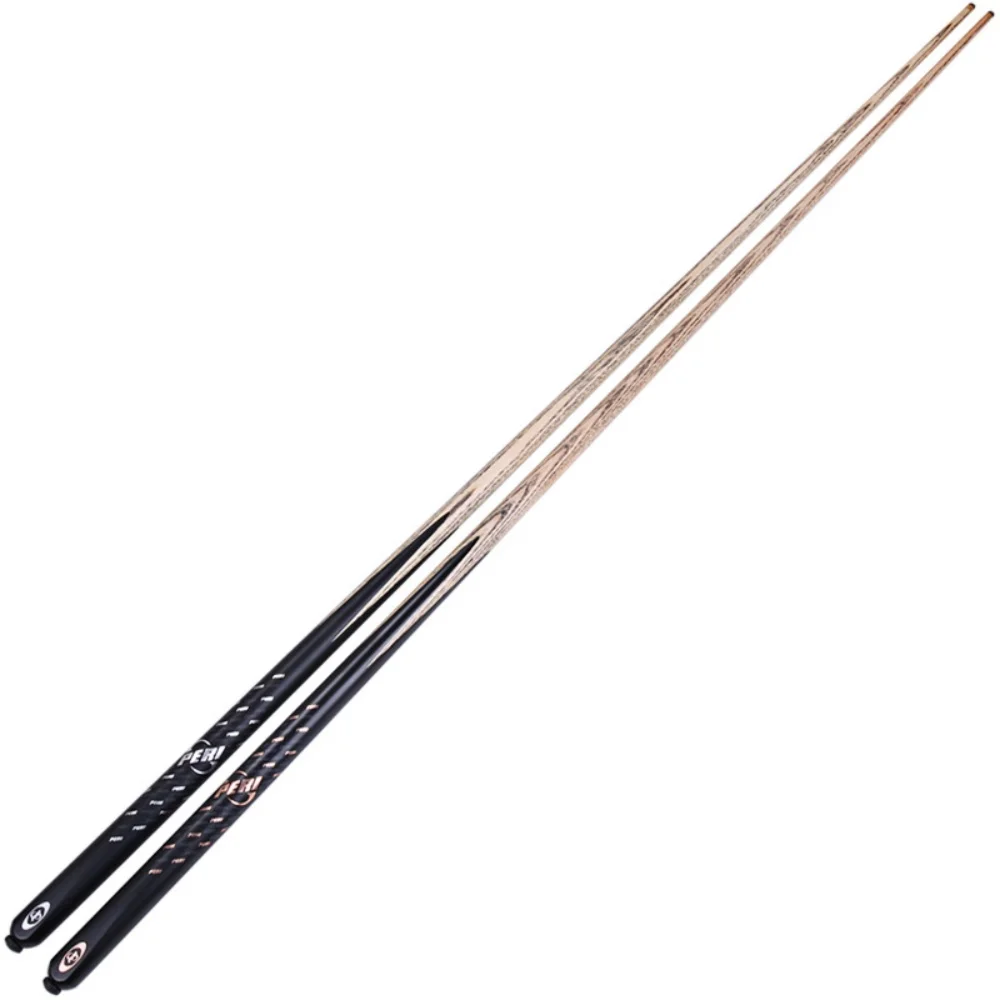 

PERI 57-Inch Snooker Billiard Pool Cue Stick with Gold/Silver Logo White Ash Body 10.5mm Taper Extension Aluminum Case Set