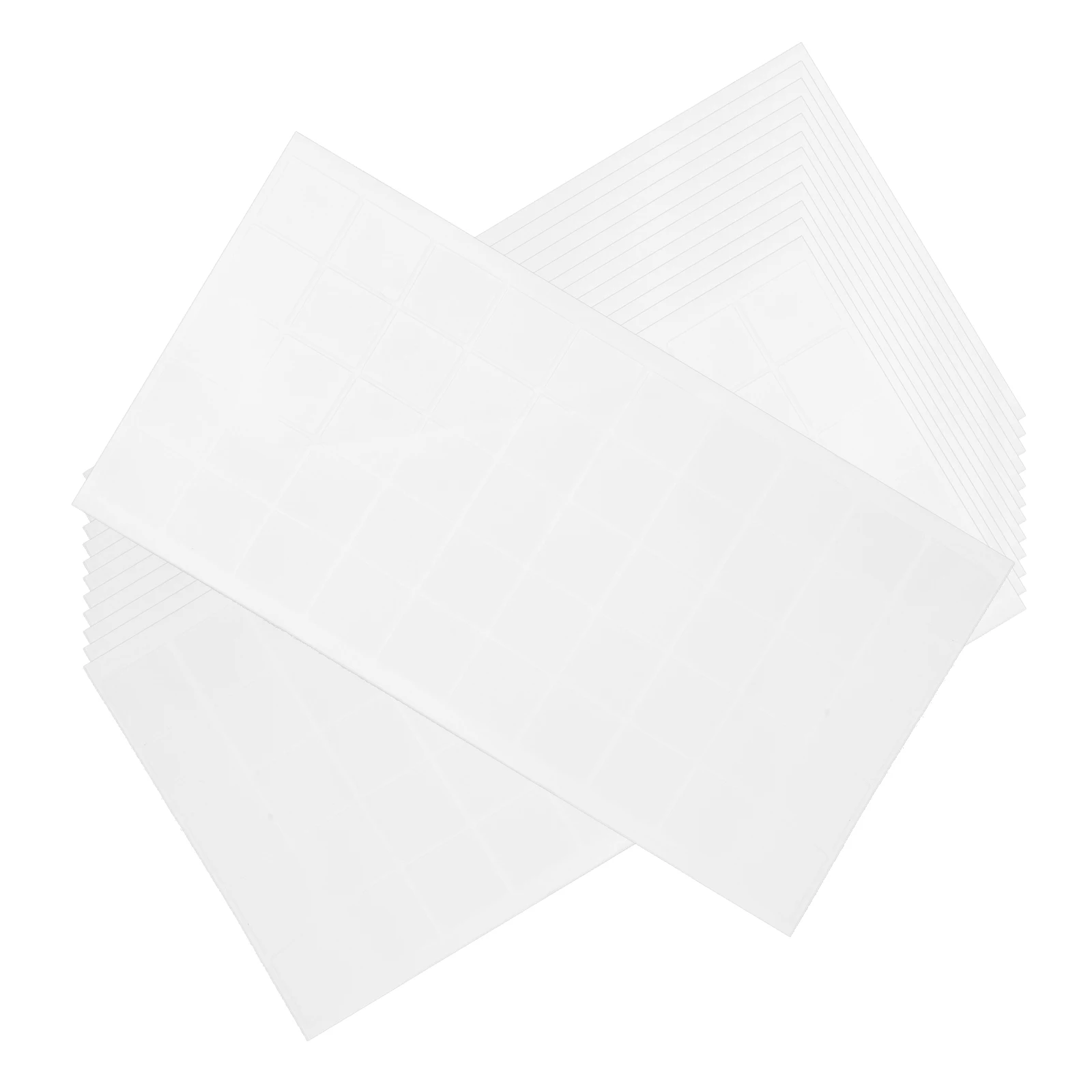 

100pcs Double Sided Adhesive Pads Clear Removable Tape Stickers For Photo Wall Diy Decoration Paint Safe Sticky Fixers Patch