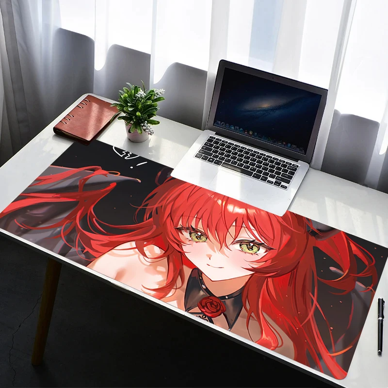 

Коврики для мыши, защитный коврик для стола BOCCHI THE ROCK, игровой коврик для мыши, мягкий декор для офисного стола, длинный коврик для клавиатуры, коврики для компьютерного геймера