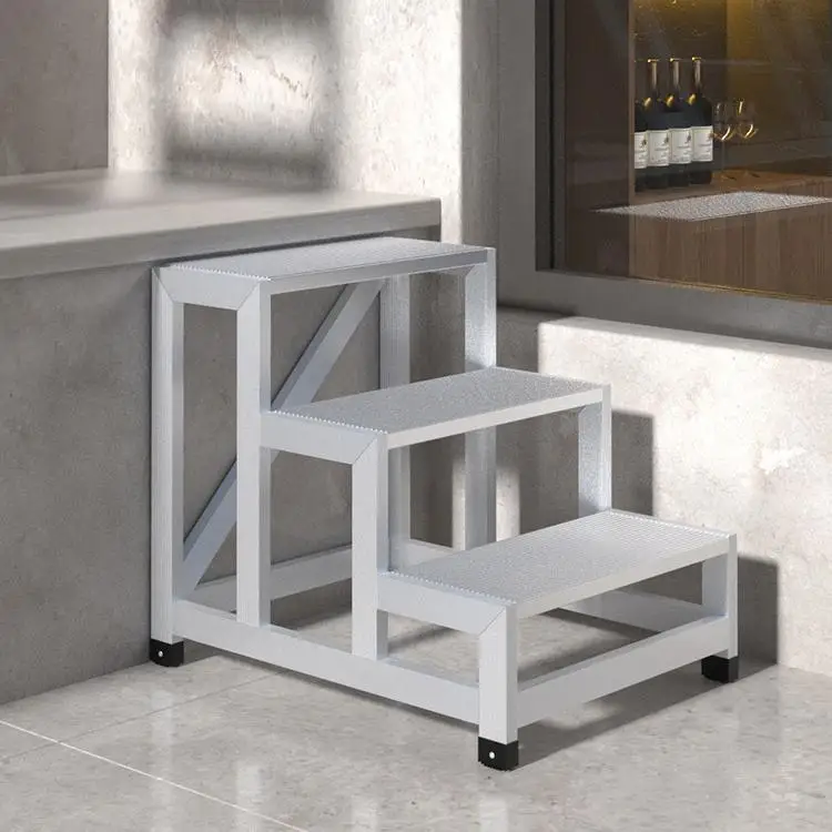 LMM aluminum alloy step ladder industrial step step widen ladder