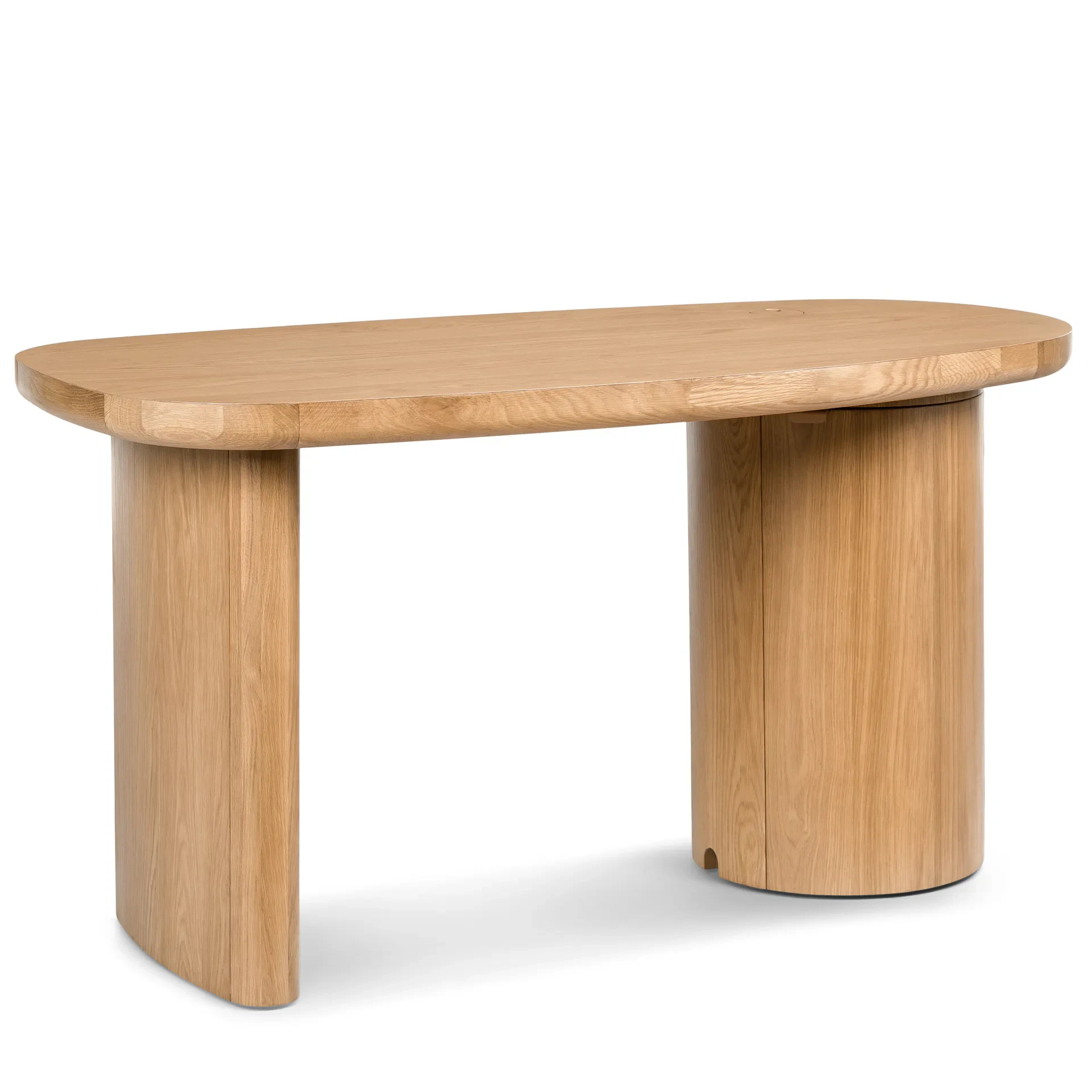 ^French & American Style Solid Wood Office Desk, Ash Wood Solid Wood Export Computer Desk