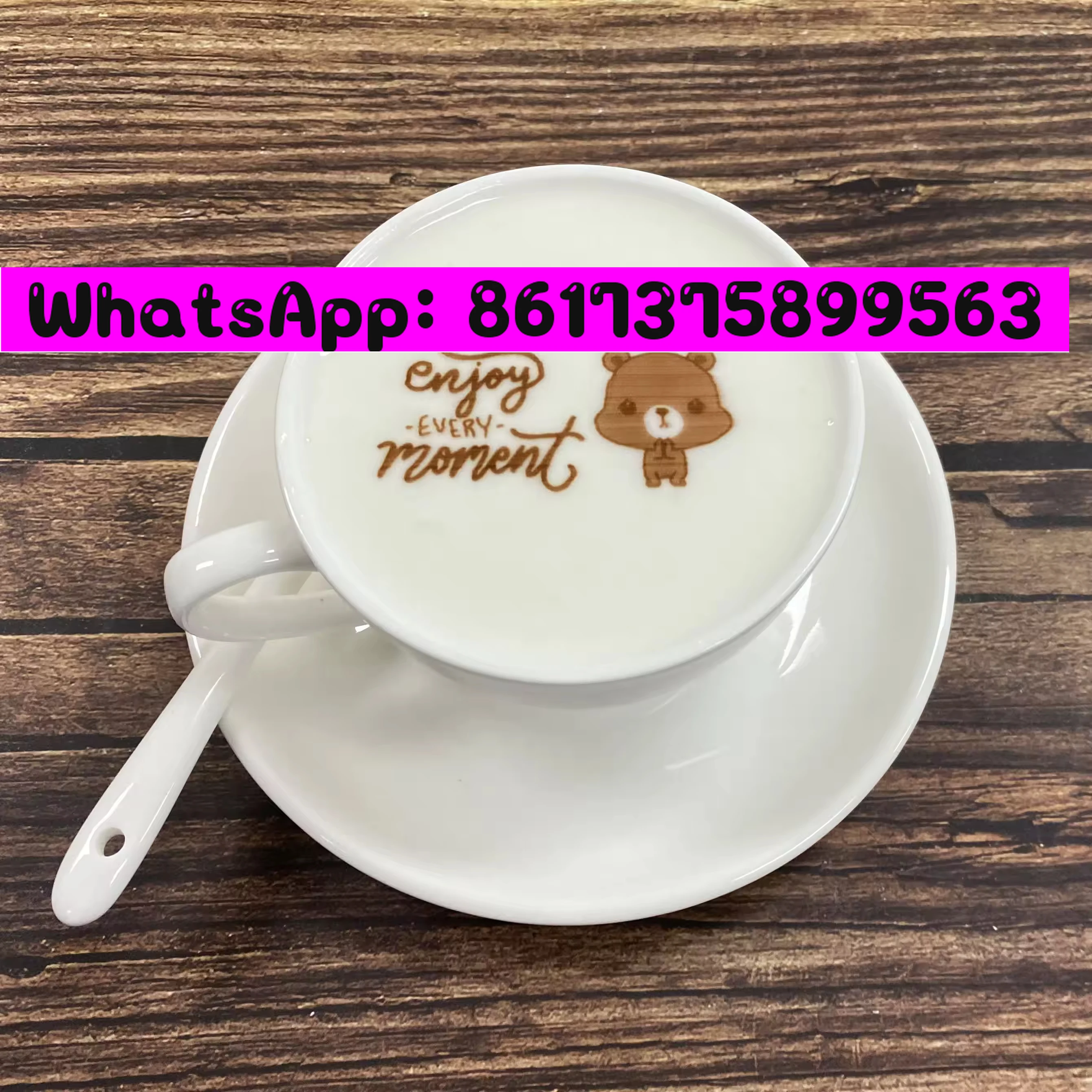 2025 New Innovative Product PrintPen Edible Food Printer Portable Handheld Personalized Coffee Printing Machine