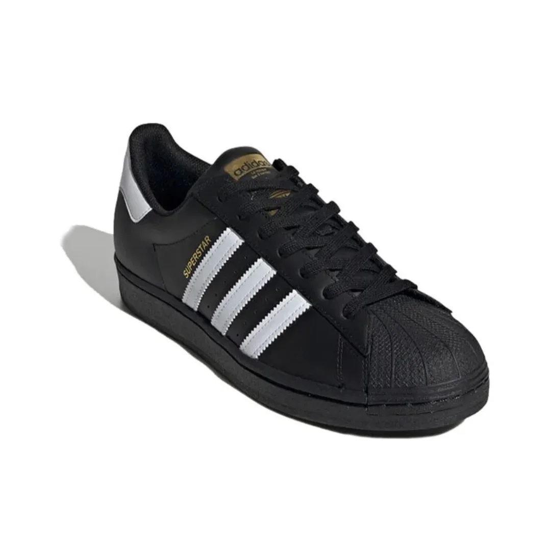 Chaussures de sport décontractées pour hommes et femmes, baskets de course classiques, noir et blanc, extérieur confortable, originales, adidas