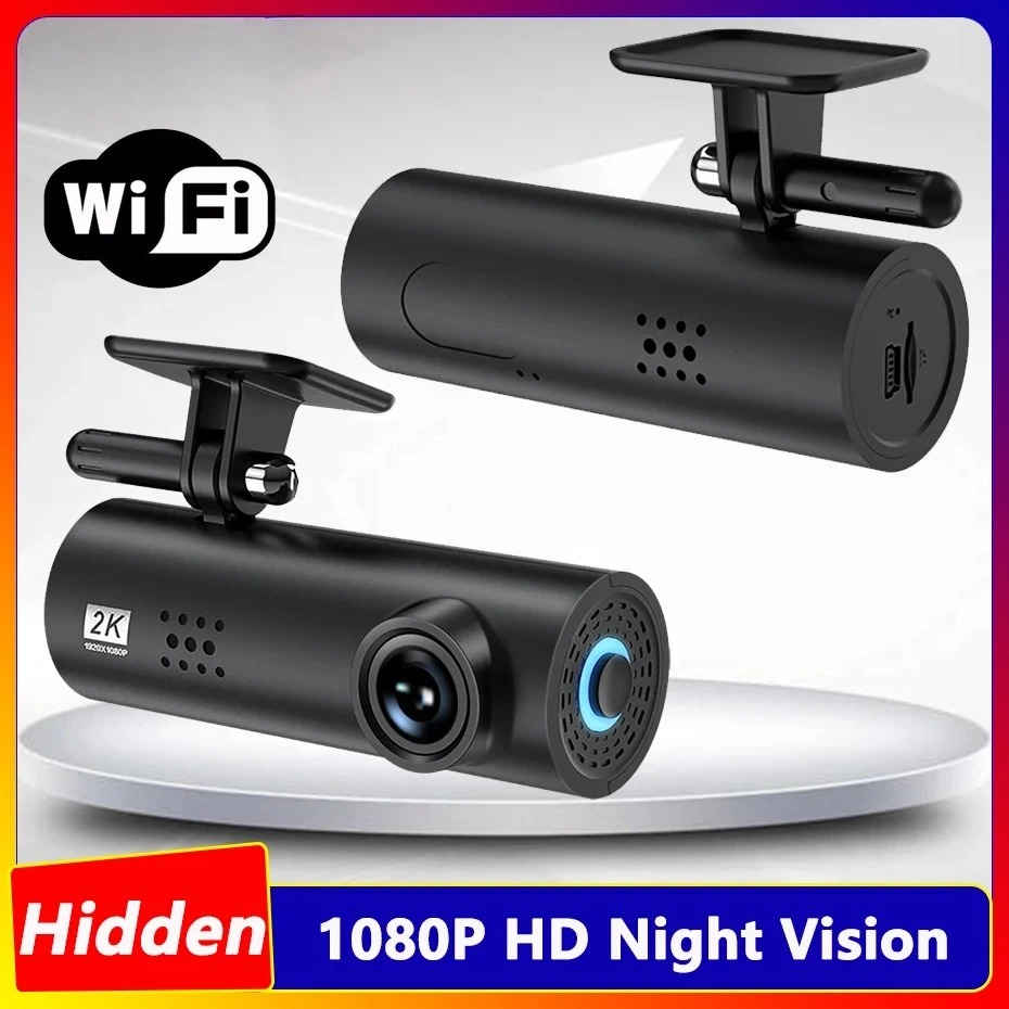 

Новый скрытый видеорегистратор WIFI FULL HD 1080P Мини-автомобильная камера DVR G-сенсор регистратор вождения Ночная версия Приложение Dashcam PK XiaoMi 70Mai