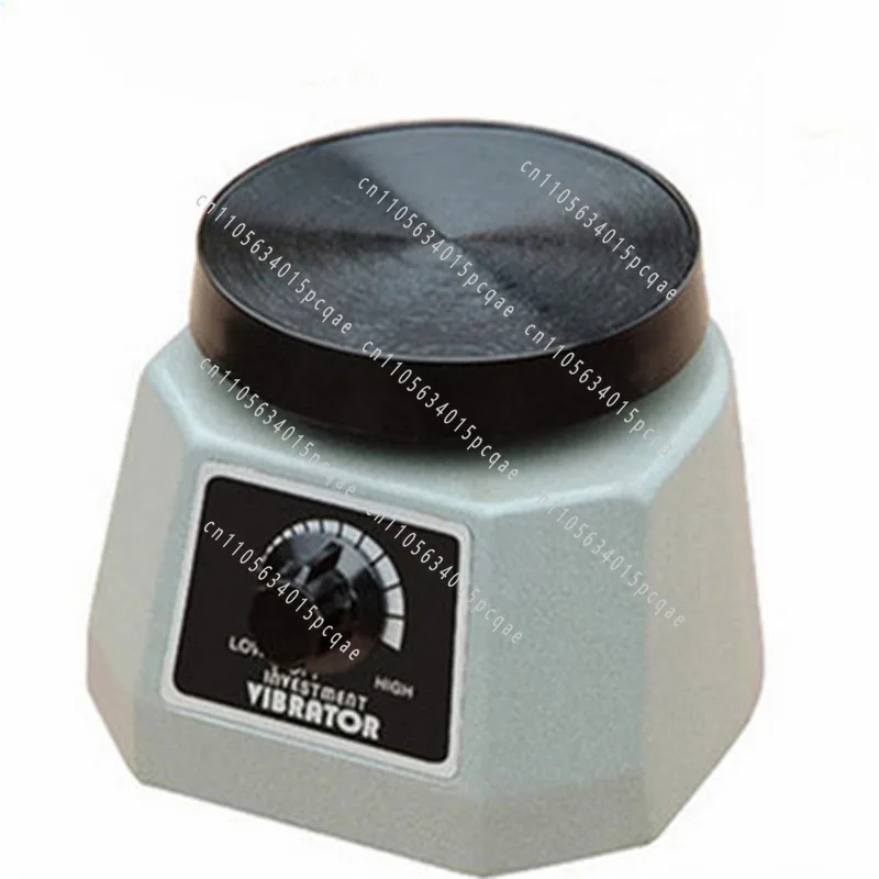1110V/220V Den tal Plaster Vibrator 4'' Round Small Gypsum Variable Intensity Shaker Oscillator Lab Equipment New