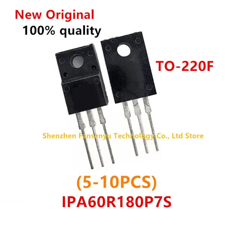 (5-10pcs)100% New original IPA60R180P7S TO220F 60S180P7 18A 600V Chipset