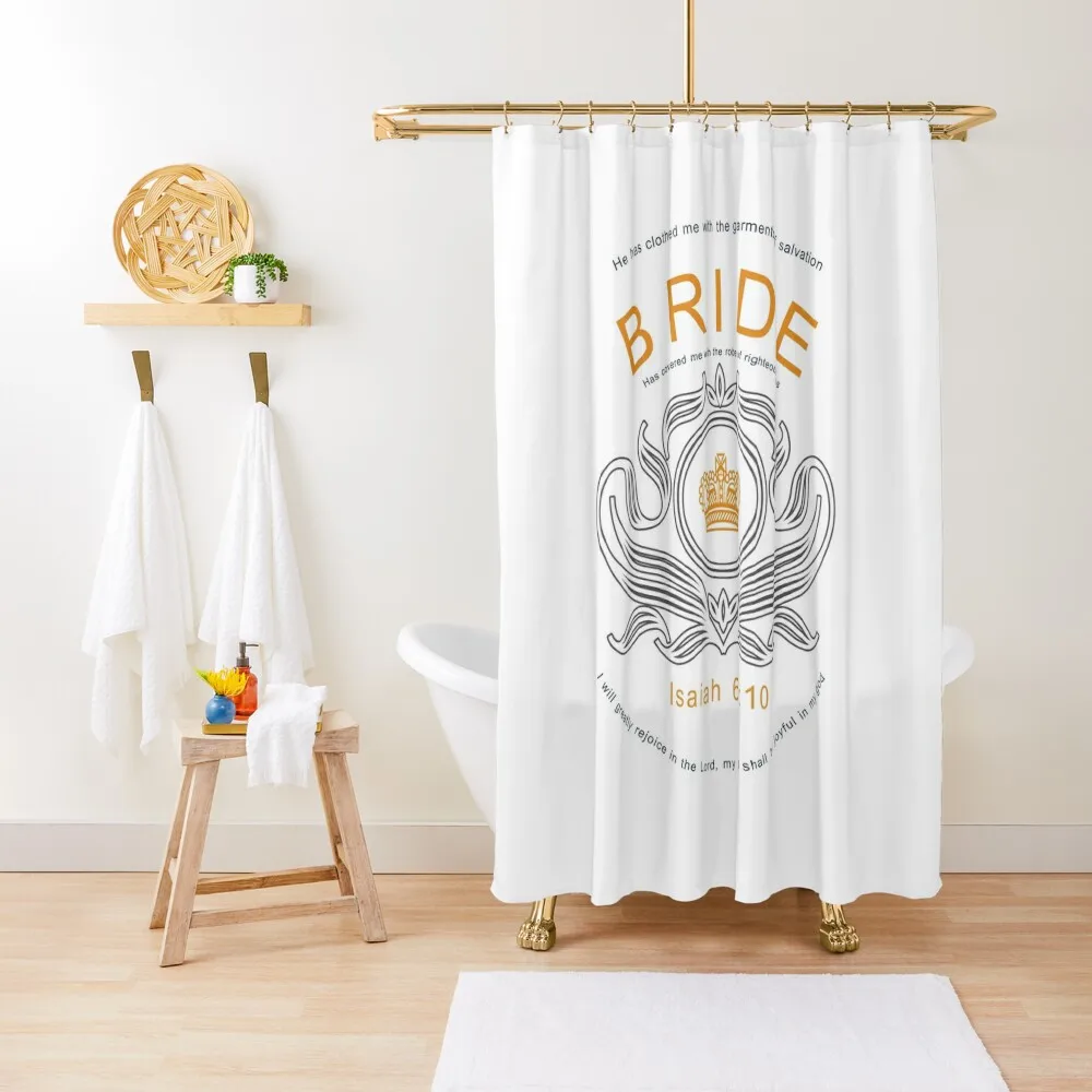 

Bride of Christ Shower Curtain Bathroom Accessories Shower Set For Bathroom Cute Shower Modern Accessory Bathrooms Curtain