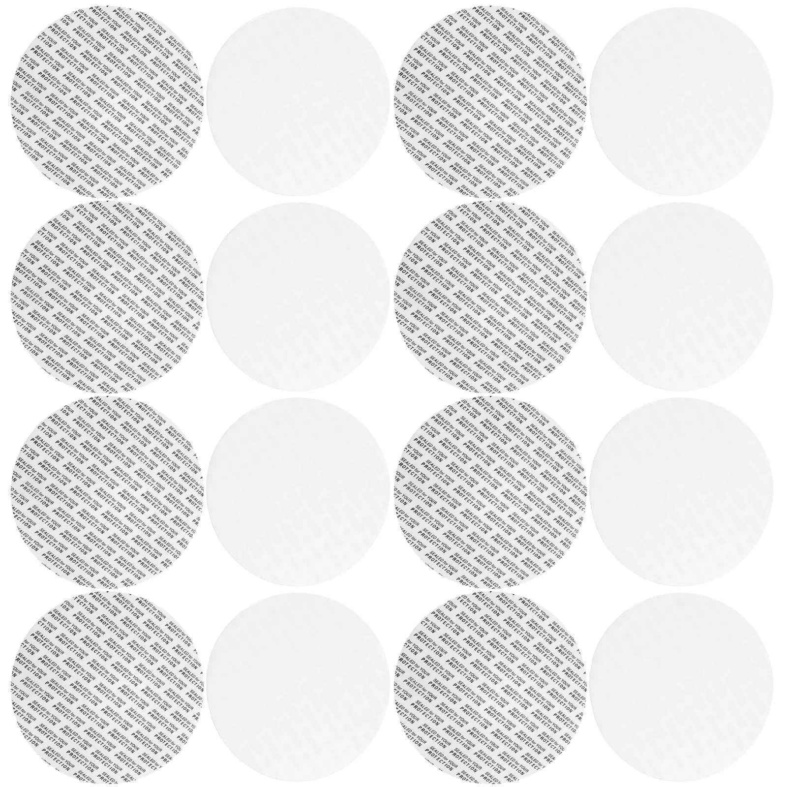 

100pcs 87mm Bottle Cap Sealing Gasket Self Adhesive Lid Safety Jar Seals Pressure Sensitive Storage Accessories