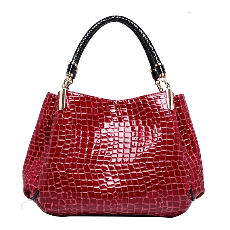 Sacs à main en cuir de crocodile pour femmes, célèbre marque de créateur, sac à main de luxe pour dames, mode initiée, 2023