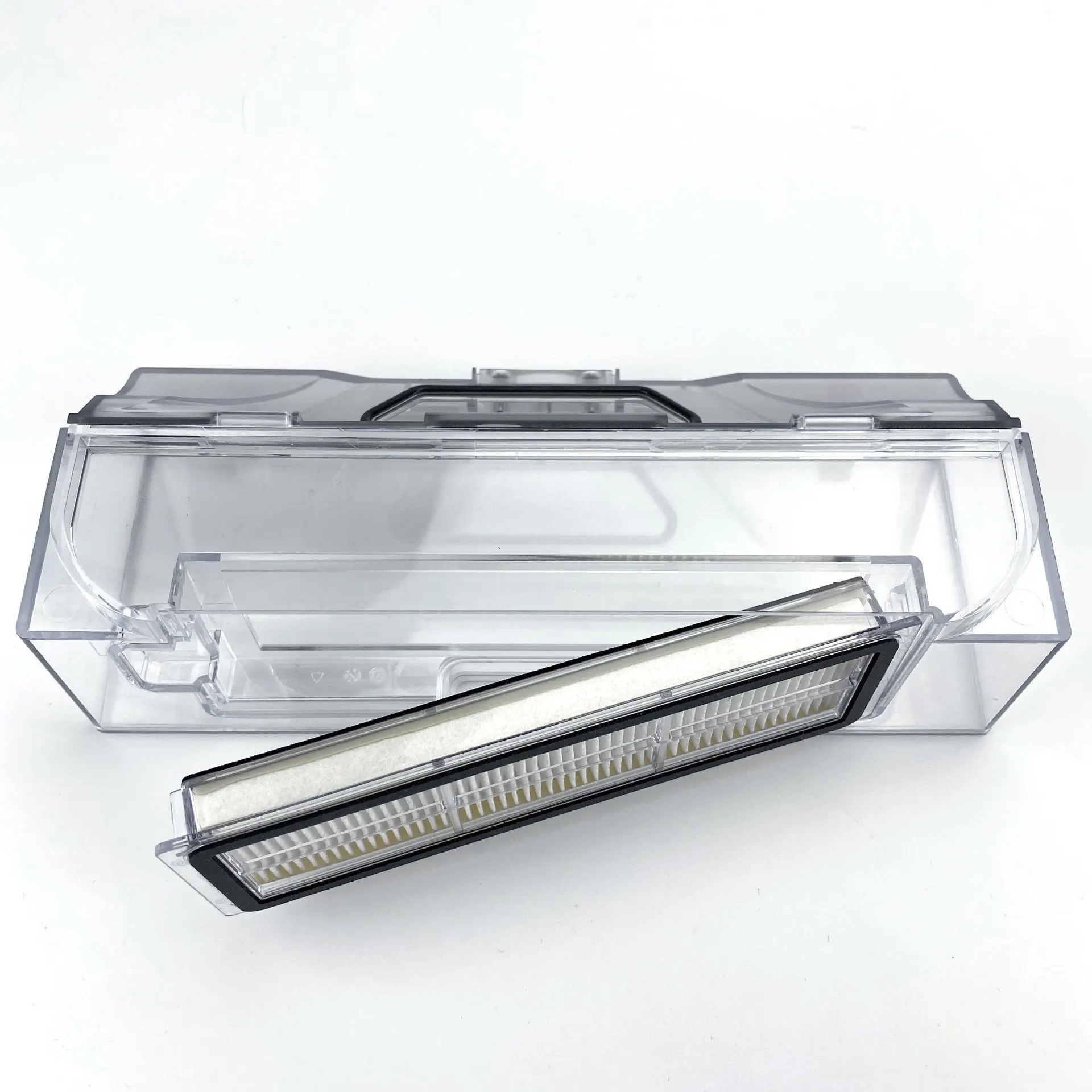 

Dust Box for Xiaomi Mijia 1C STYTJ01ZHM Dreame F9 Vacuum Cleaner Robotic Parts Robot Dustbin Box with Filter Accessroies